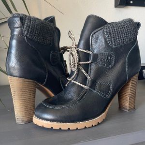 See By Chloe black leather boots